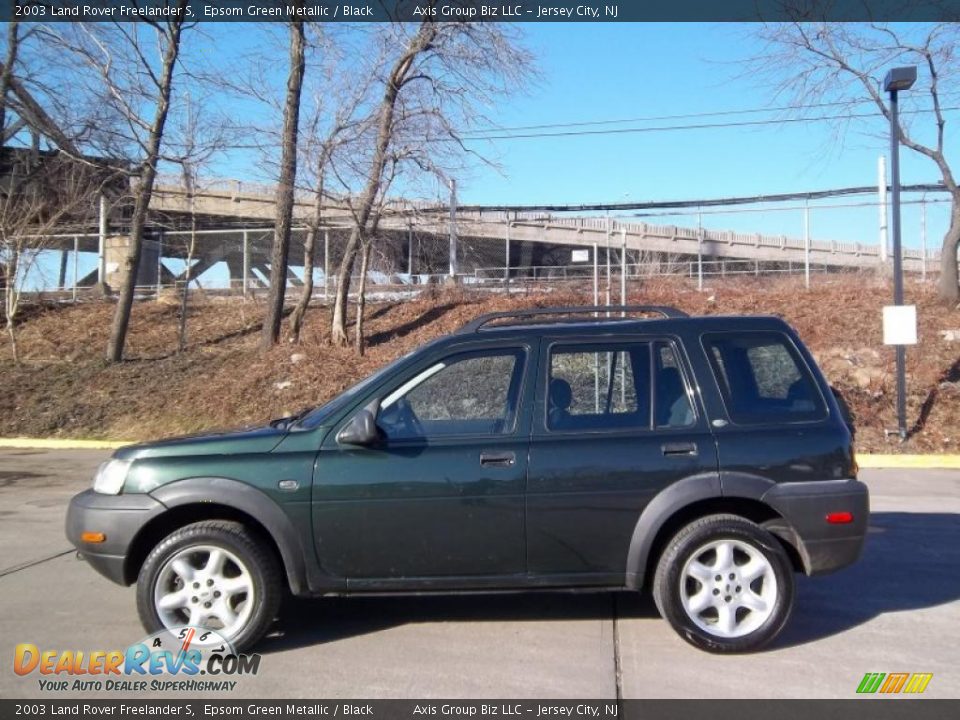 2003 Land Rover Freelander S Epsom Green Metallic / Black Photo #3