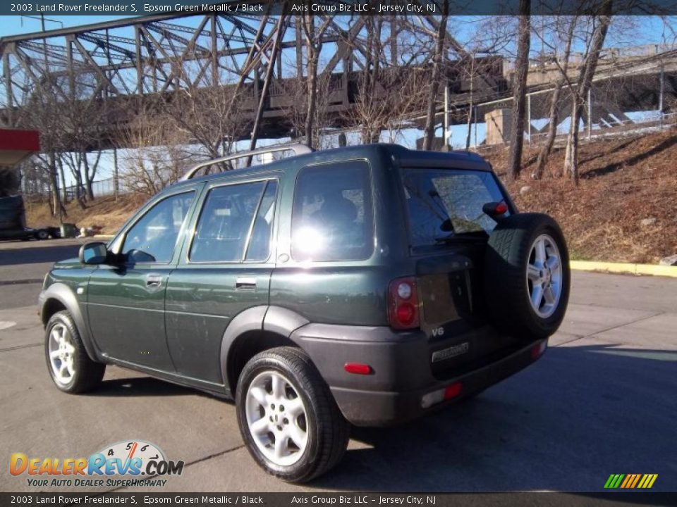 2003 Land Rover Freelander S Epsom Green Metallic / Black Photo #4