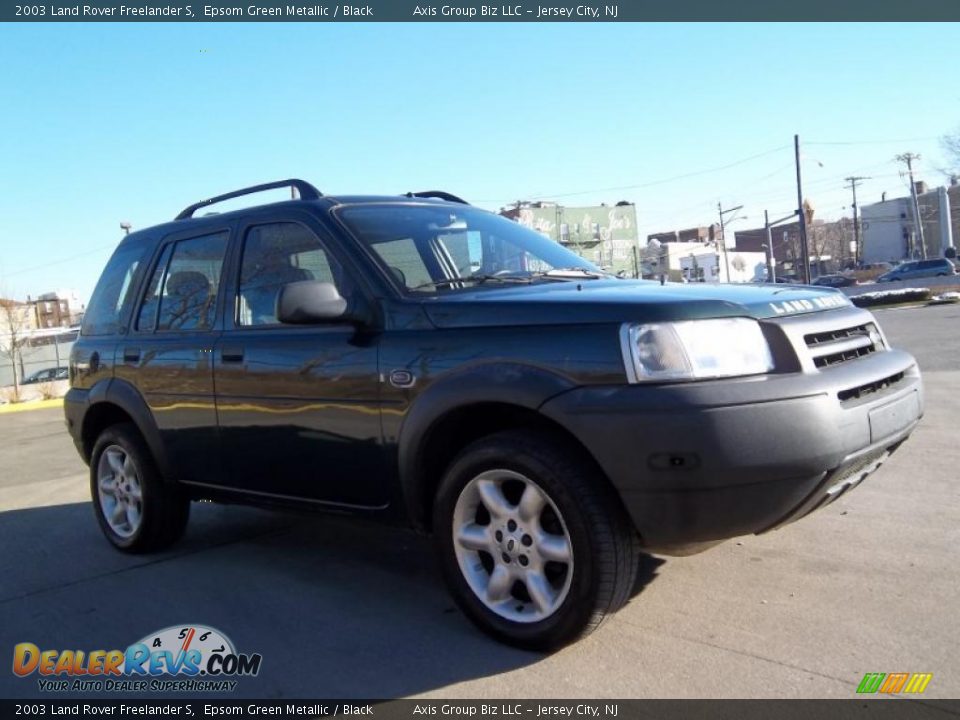 2003 Land Rover Freelander S Epsom Green Metallic / Black Photo #5