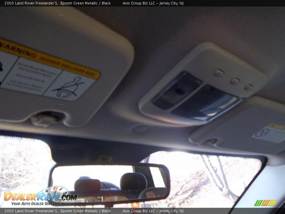 2003 Land Rover Freelander S Epsom Green Metallic / Black Photo #12