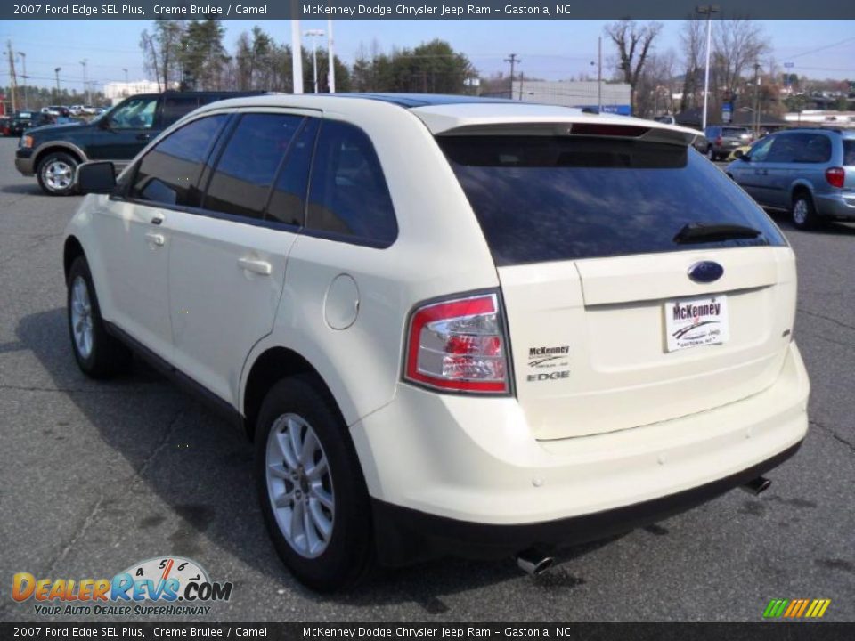 2007 Ford Edge SEL Plus Creme Brulee / Camel Photo #2
