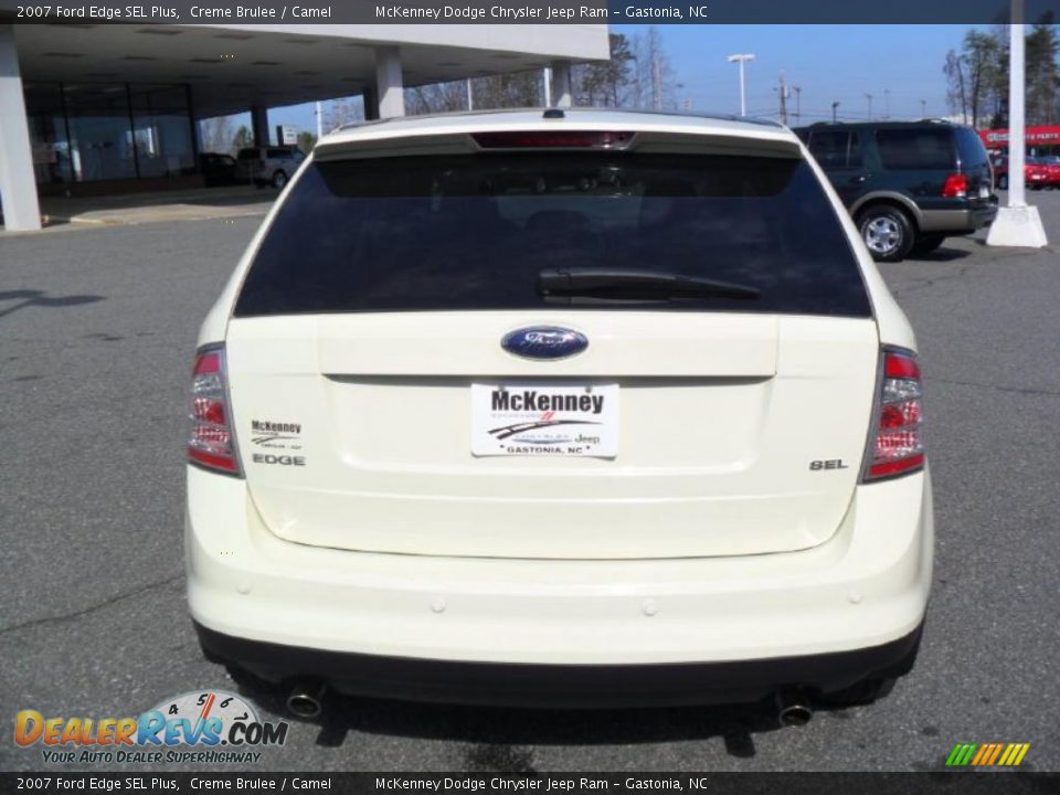 2007 Ford Edge SEL Plus Creme Brulee / Camel Photo #3
