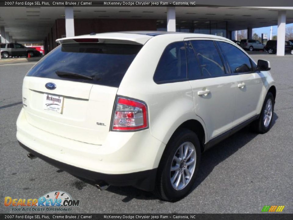 2007 Ford Edge SEL Plus Creme Brulee / Camel Photo #4