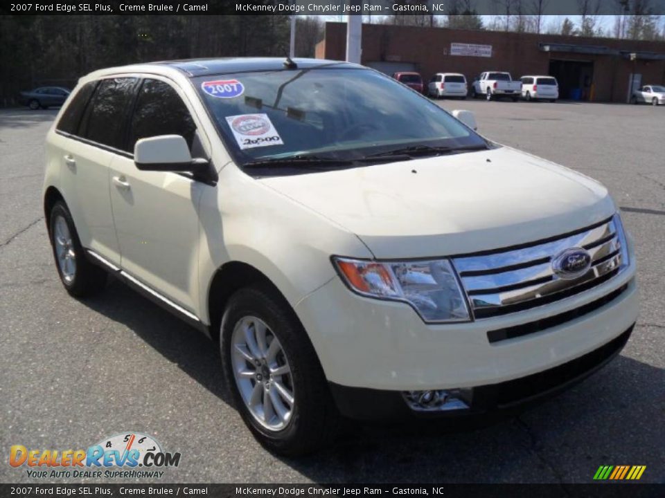 2007 Ford Edge SEL Plus Creme Brulee / Camel Photo #5