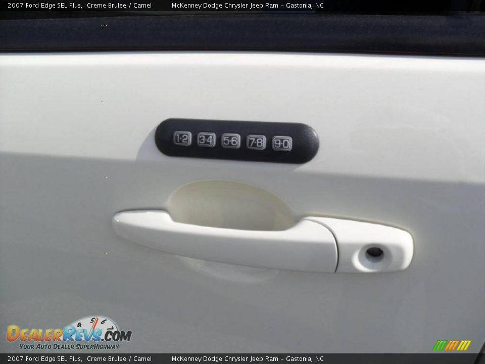 2007 Ford Edge SEL Plus Creme Brulee / Camel Photo #6