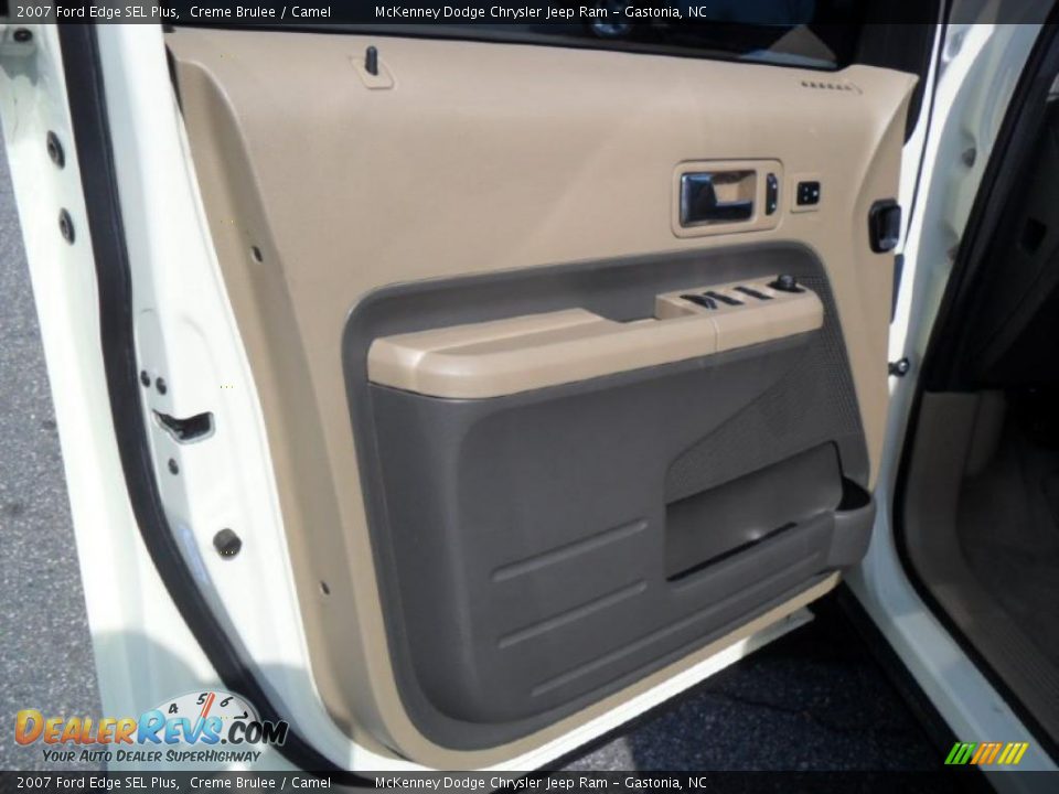 2007 Ford Edge SEL Plus Creme Brulee / Camel Photo #9