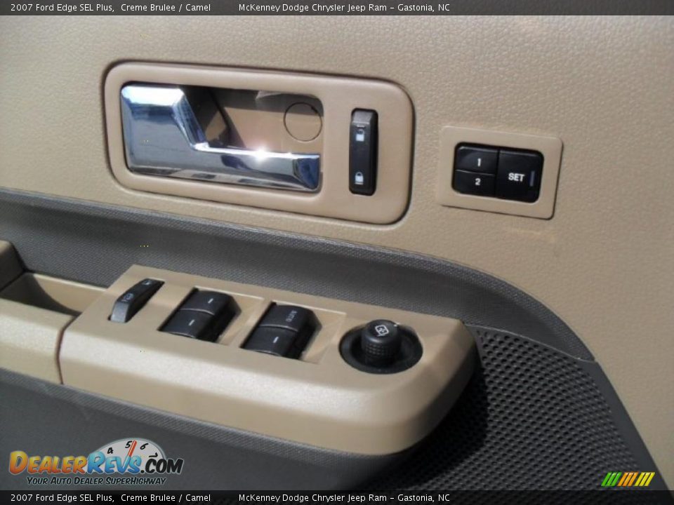 2007 Ford Edge SEL Plus Creme Brulee / Camel Photo #10