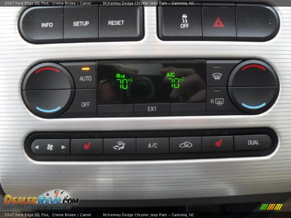 2007 Ford Edge SEL Plus Creme Brulee / Camel Photo #12