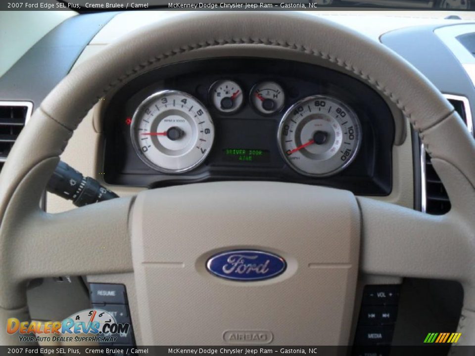 2007 Ford Edge SEL Plus Creme Brulee / Camel Photo #13