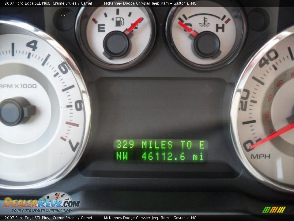 2007 Ford Edge SEL Plus Creme Brulee / Camel Photo #14