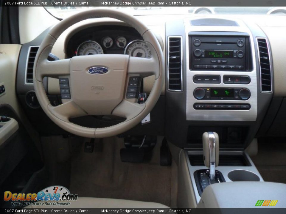 2007 Ford Edge SEL Plus Creme Brulee / Camel Photo #17
