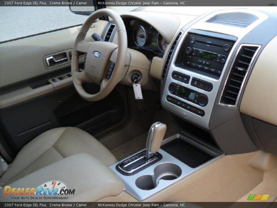 2007 Ford Edge SEL Plus Creme Brulee / Camel Photo #21