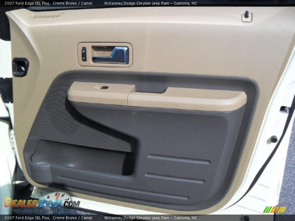 2007 Ford Edge SEL Plus Creme Brulee / Camel Photo #22