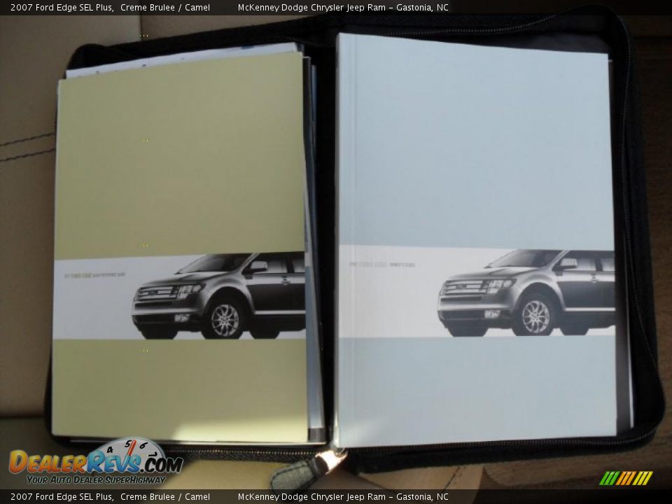 2007 Ford Edge SEL Plus Creme Brulee / Camel Photo #25