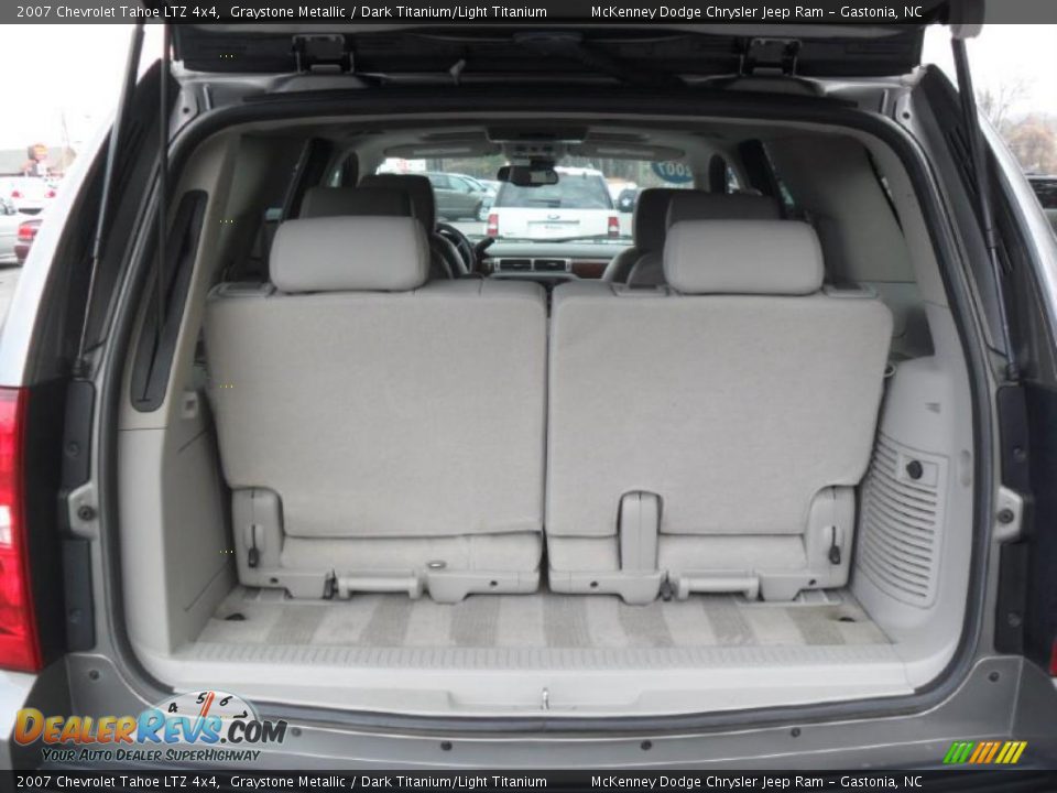 2007 Chevrolet Tahoe LTZ 4x4 Graystone Metallic / Dark Titanium/Light Titanium Photo #19
