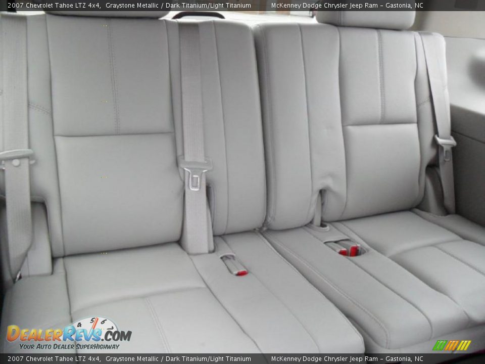 2007 Chevrolet Tahoe LTZ 4x4 Graystone Metallic / Dark Titanium/Light Titanium Photo #20