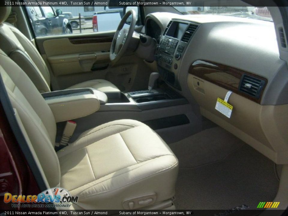 2011 Nissan Armada Platinum 4WD Tuscan Sun / Almond Photo #3