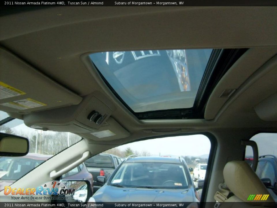 2011 Nissan Armada Platinum 4WD Tuscan Sun / Almond Photo #4