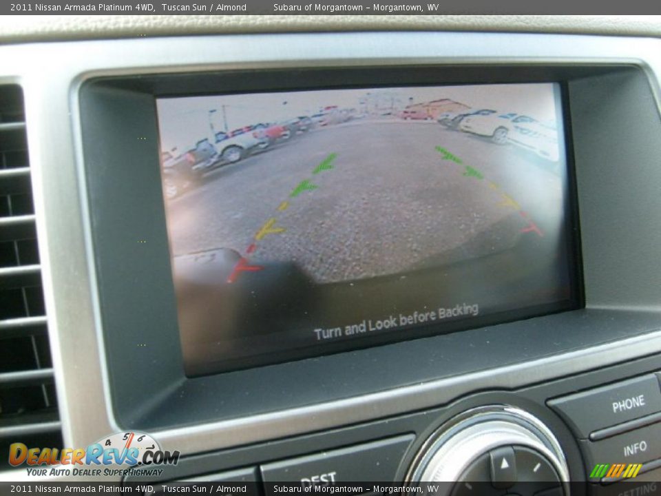 2011 Nissan Armada Platinum 4WD Tuscan Sun / Almond Photo #5