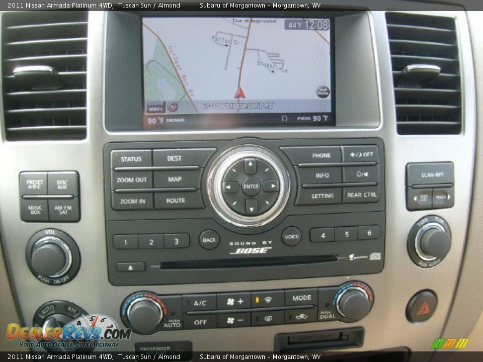 Navigation of 2011 Nissan Armada Platinum 4WD Photo #6