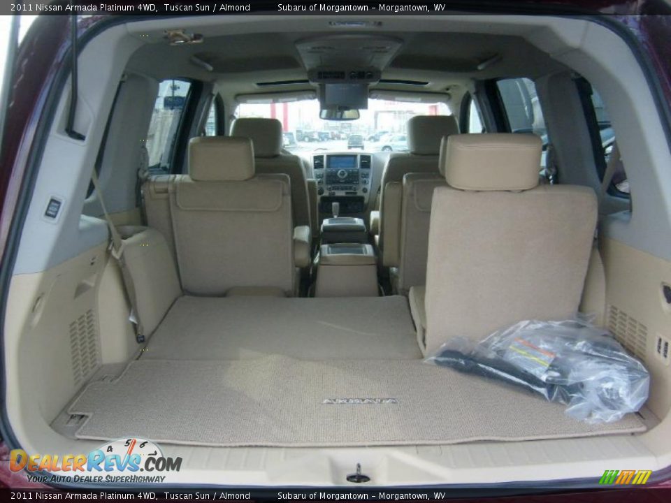 2011 Nissan Armada Platinum 4WD Tuscan Sun / Almond Photo #17