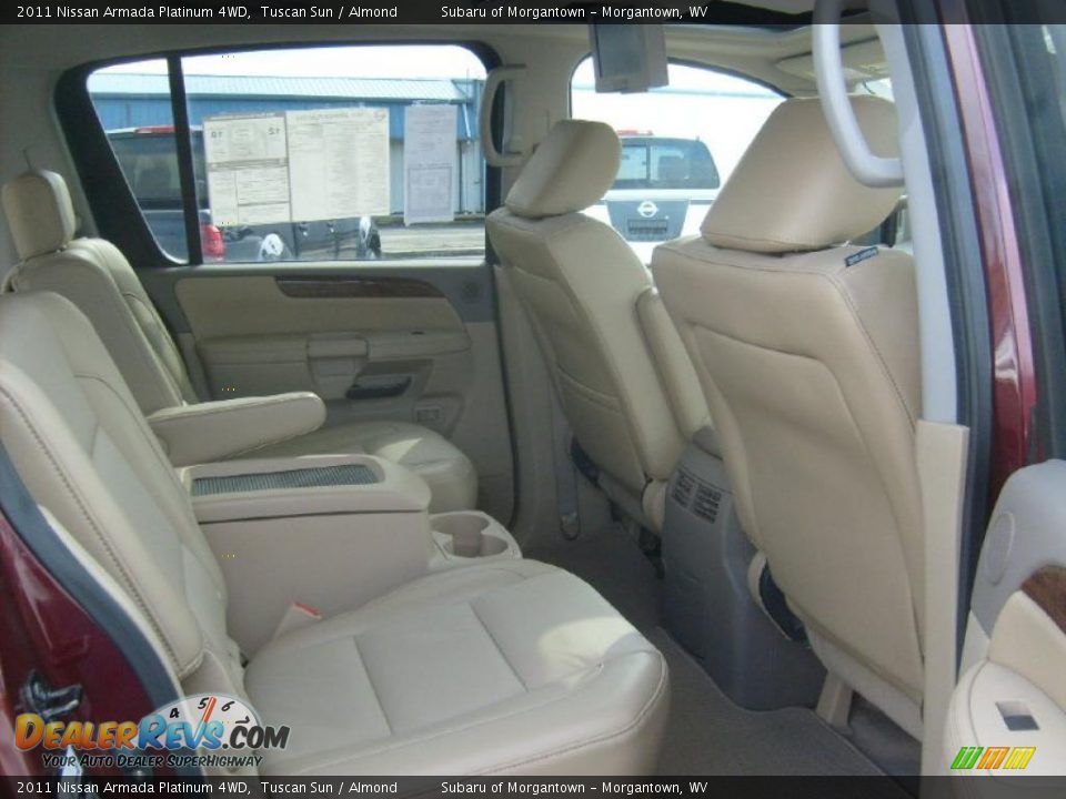 2011 Nissan Armada Platinum 4WD Tuscan Sun / Almond Photo #18
