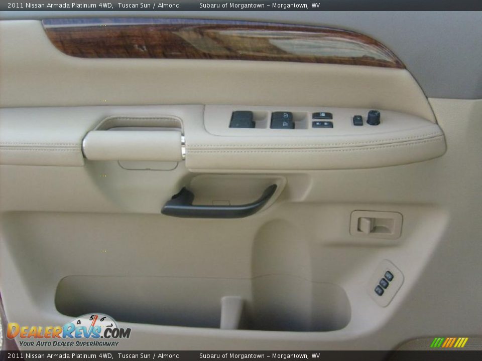 2011 Nissan Armada Platinum 4WD Tuscan Sun / Almond Photo #19