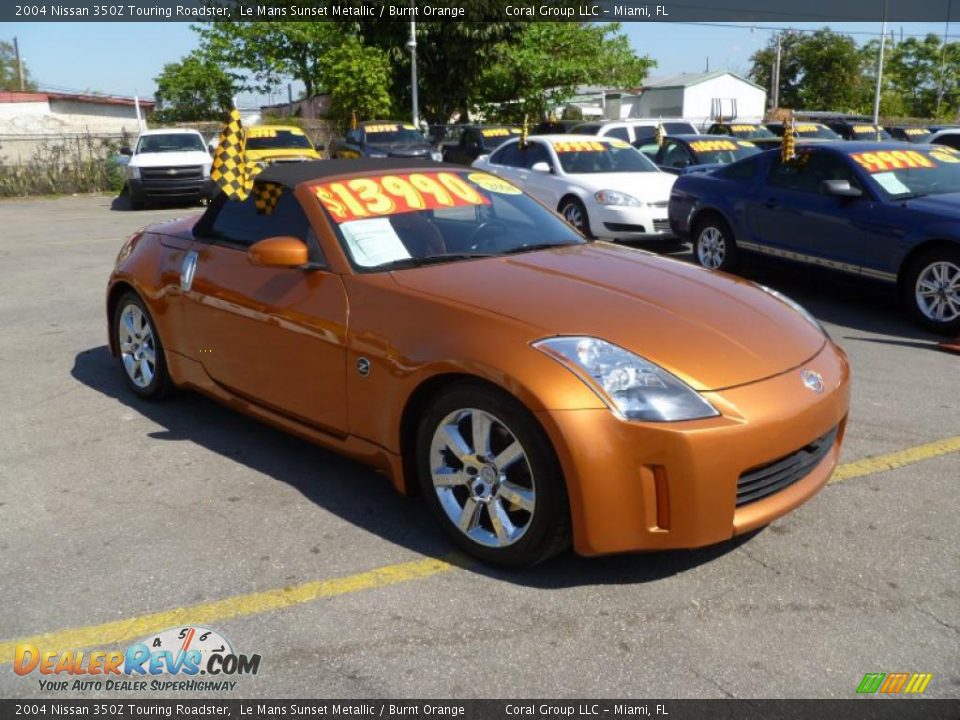 Le Mans Sunset Metallic 2004 Nissan 350Z Touring Roadster Photo #1