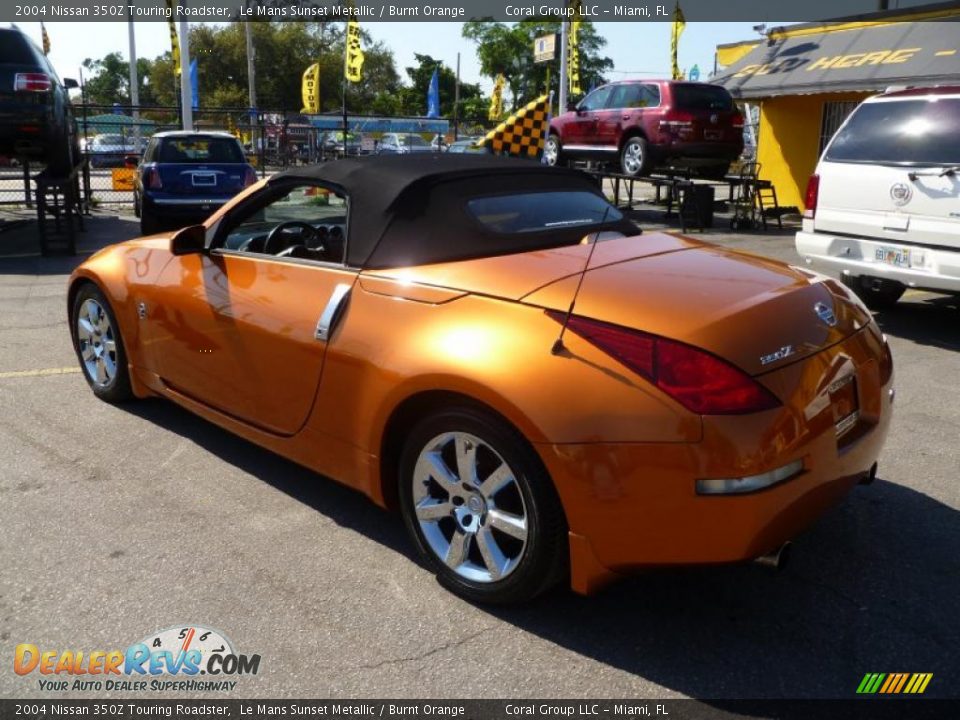 Le Mans Sunset Metallic 2004 Nissan 350Z Touring Roadster Photo #4