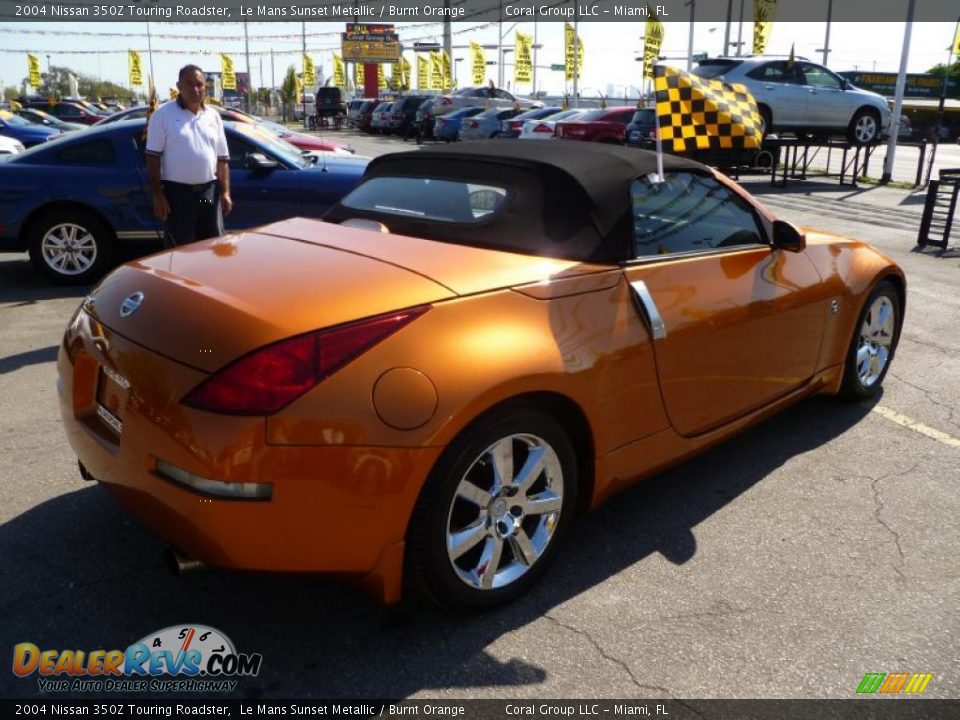 Le Mans Sunset Metallic 2004 Nissan 350Z Touring Roadster Photo #6