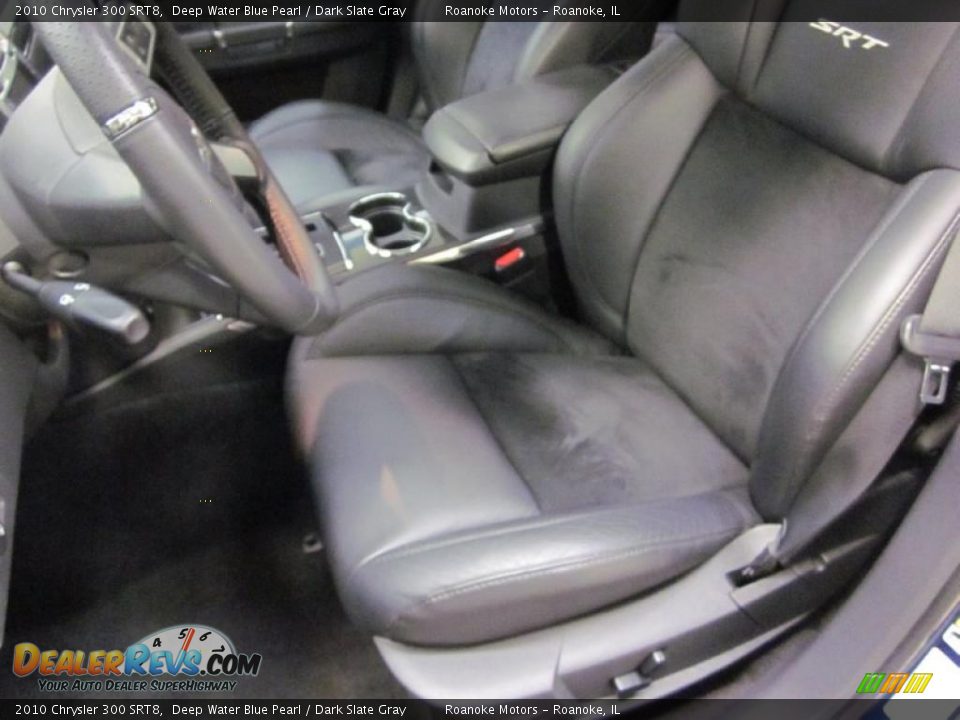 Dark Slate Gray Interior - 2010 Chrysler 300 SRT8 Photo #16
