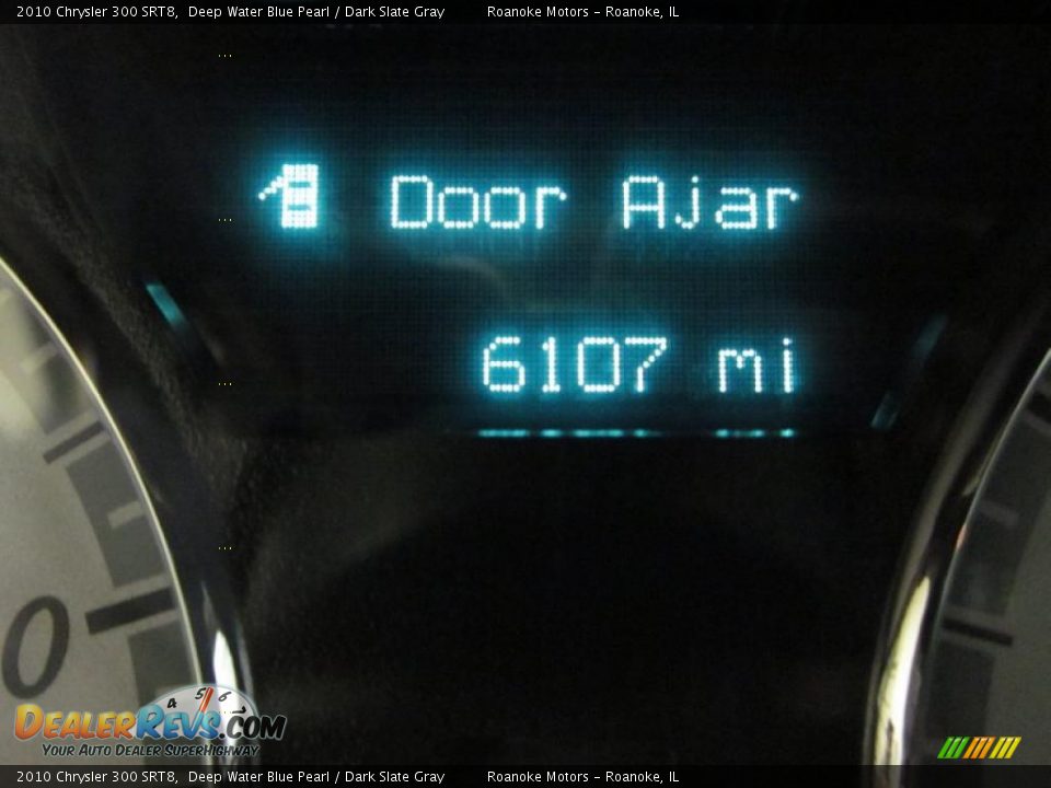 2010 Chrysler 300 SRT8 Deep Water Blue Pearl / Dark Slate Gray Photo #17