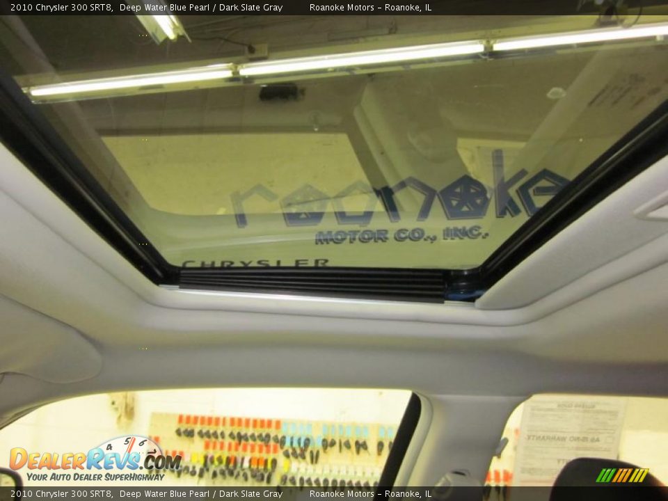 2010 Chrysler 300 SRT8 Deep Water Blue Pearl / Dark Slate Gray Photo #19