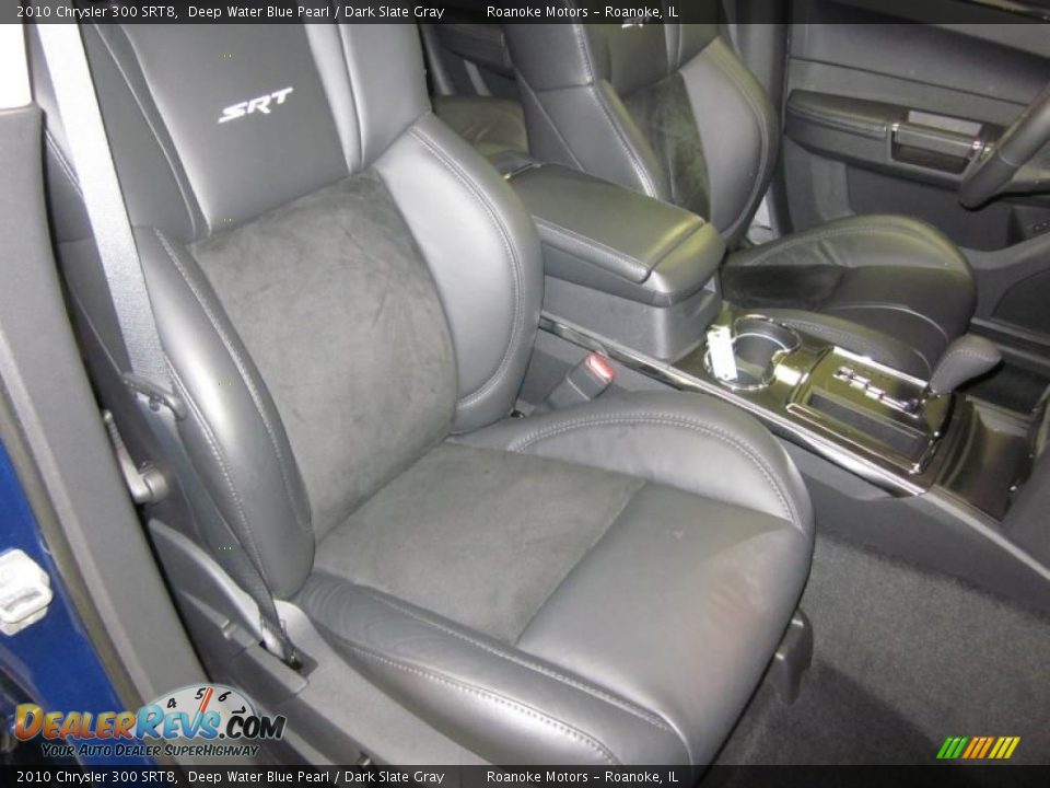 2010 Chrysler 300 SRT8 Deep Water Blue Pearl / Dark Slate Gray Photo #25