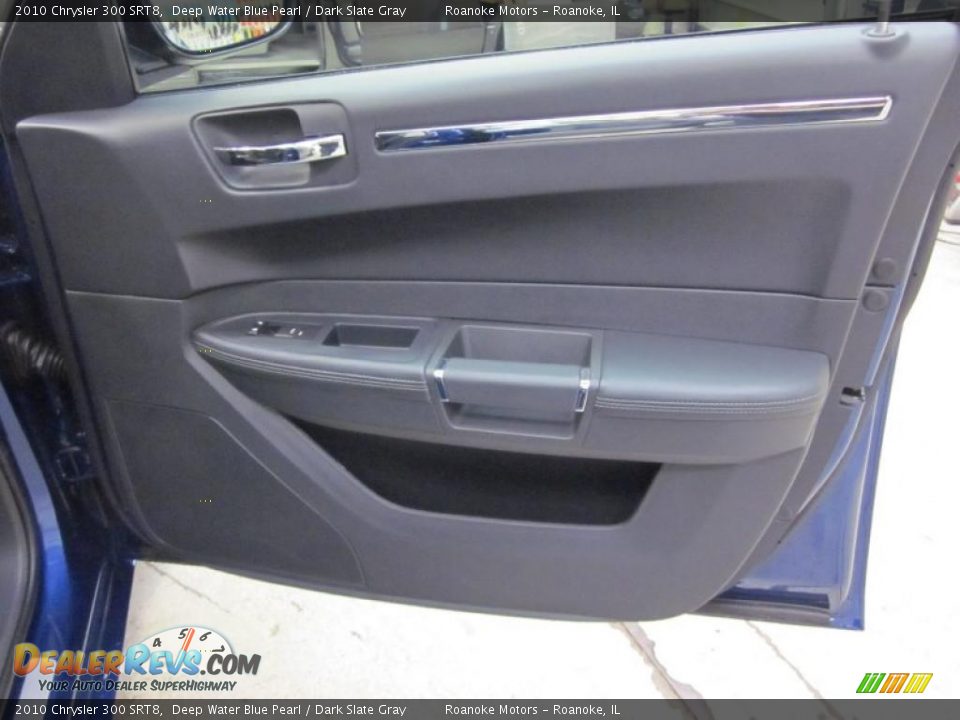 2010 Chrysler 300 SRT8 Deep Water Blue Pearl / Dark Slate Gray Photo #26