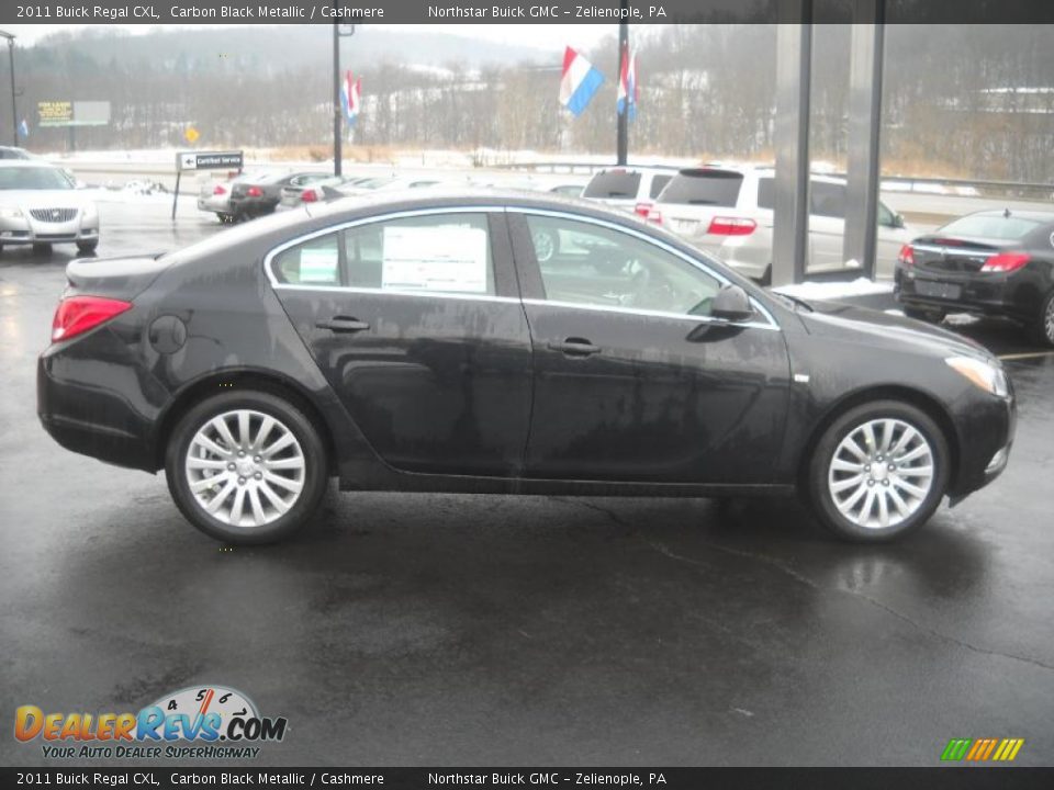 Carbon Black Metallic 2011 Buick Regal CXL Photo #3