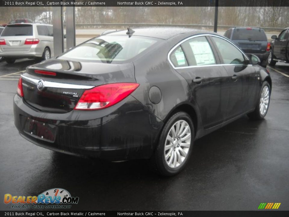 2011 Buick Regal CXL Carbon Black Metallic / Cashmere Photo #4
