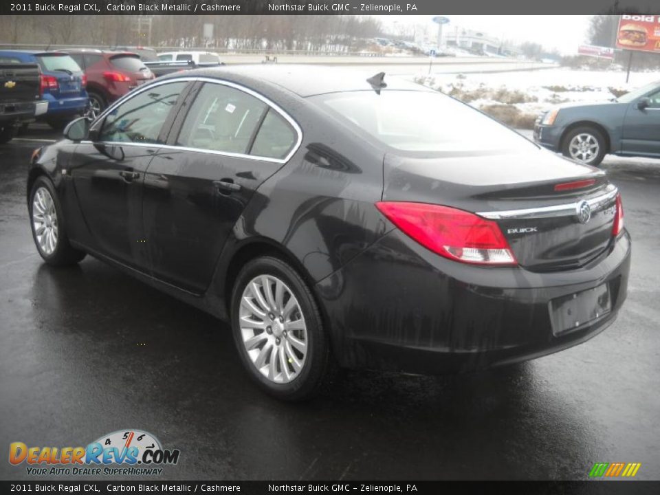 2011 Buick Regal CXL Carbon Black Metallic / Cashmere Photo #5