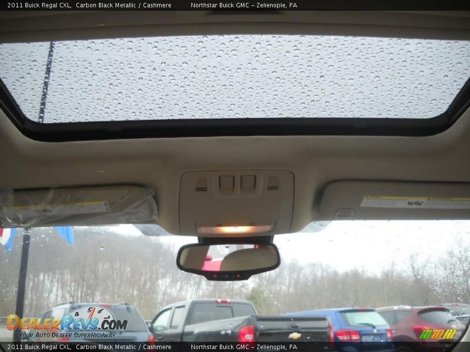 2011 Buick Regal CXL Carbon Black Metallic / Cashmere Photo #15