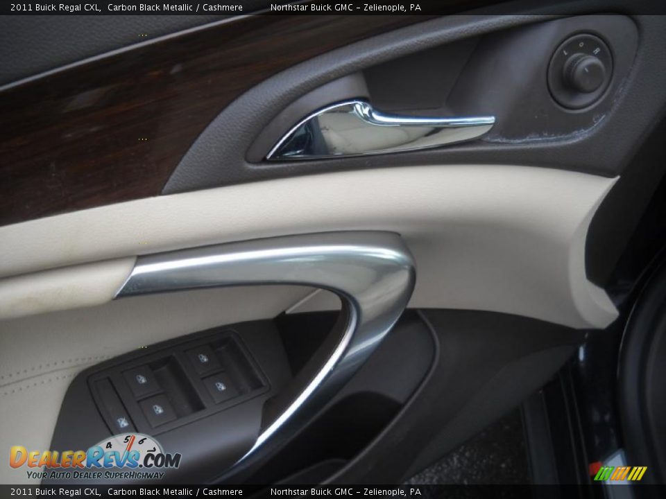 2011 Buick Regal CXL Carbon Black Metallic / Cashmere Photo #16
