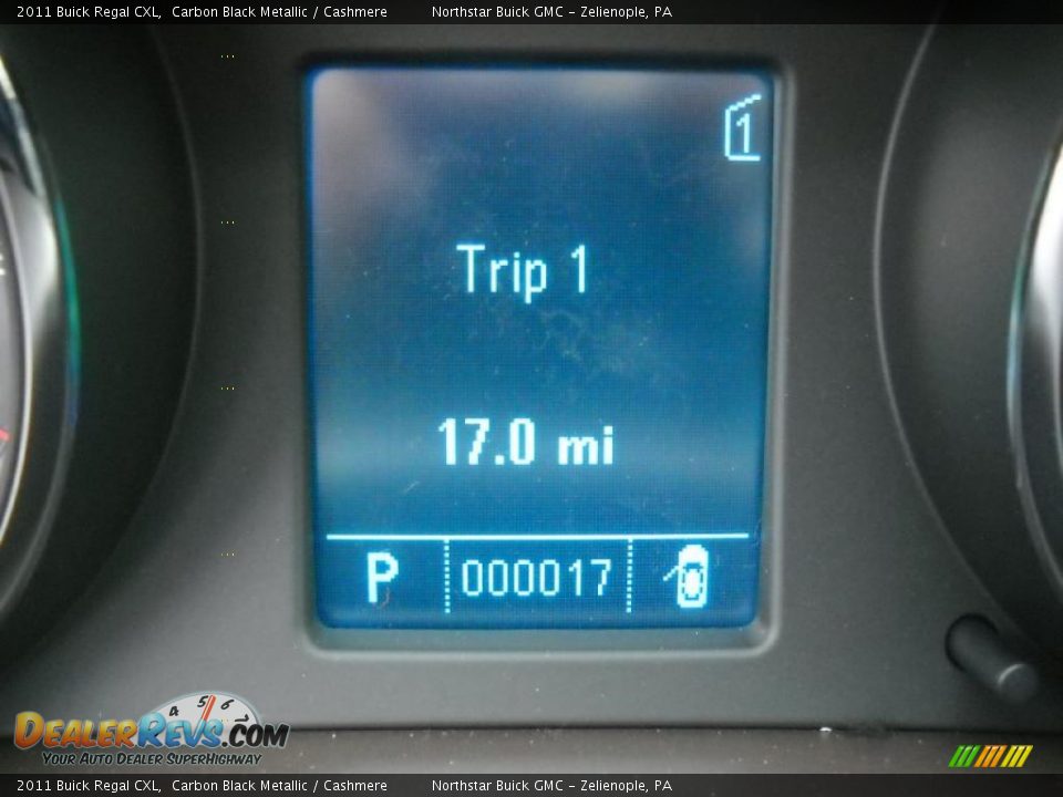 2011 Buick Regal CXL Carbon Black Metallic / Cashmere Photo #20