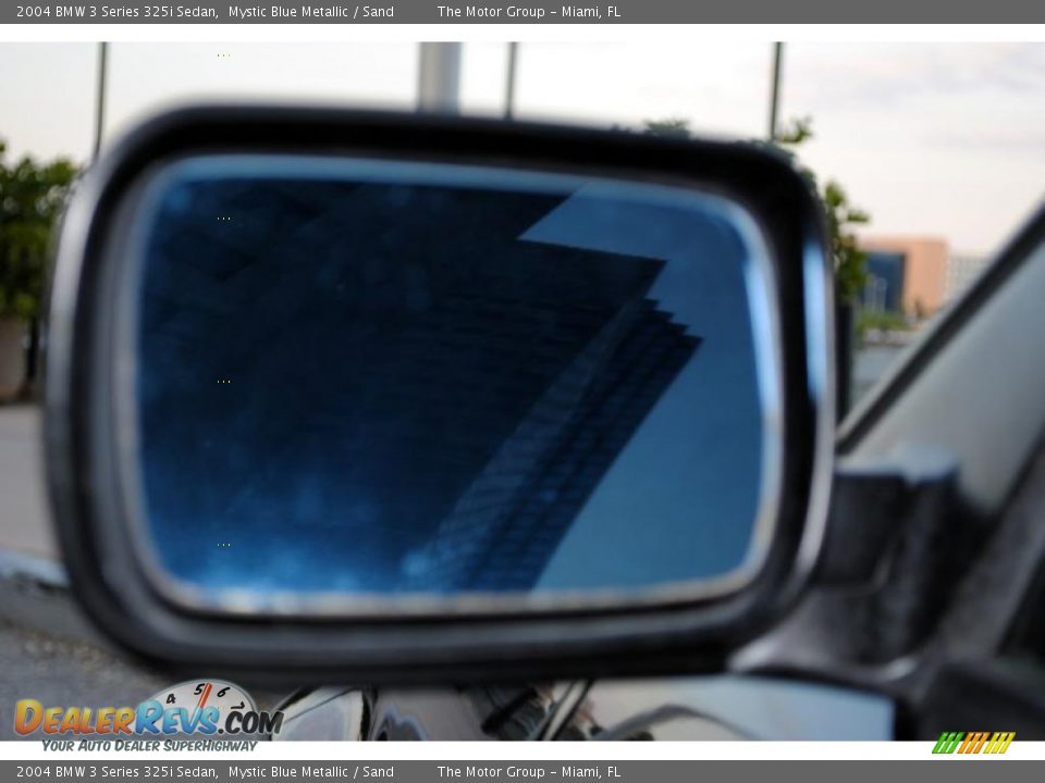2004 BMW 3 Series 325i Sedan Mystic Blue Metallic / Sand Photo #25