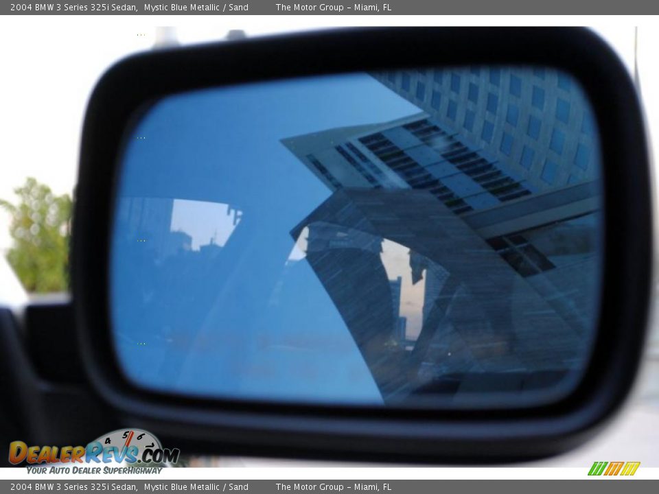 2004 BMW 3 Series 325i Sedan Mystic Blue Metallic / Sand Photo #26