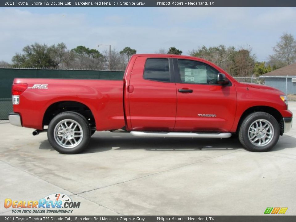 Barcelona Red Metallic 2011 Toyota Tundra TSS Double Cab Photo #2