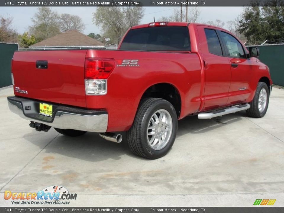 Barcelona Red Metallic 2011 Toyota Tundra TSS Double Cab Photo #3