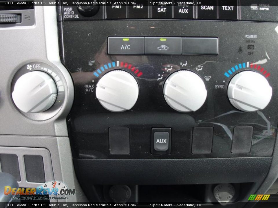 Controls of 2011 Toyota Tundra TSS Double Cab Photo #30