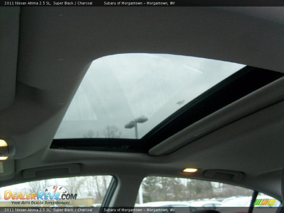 2011 Nissan Altima 2.5 SL Super Black / Charcoal Photo #4