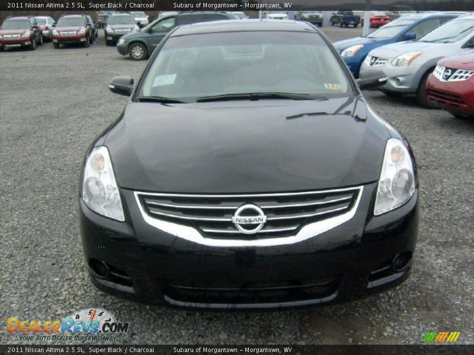 2011 Nissan Altima 2.5 SL Super Black / Charcoal Photo #10