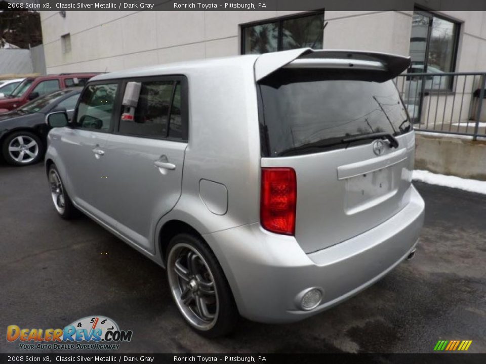 2008 Scion xB Classic Silver Metallic / Dark Gray Photo #2