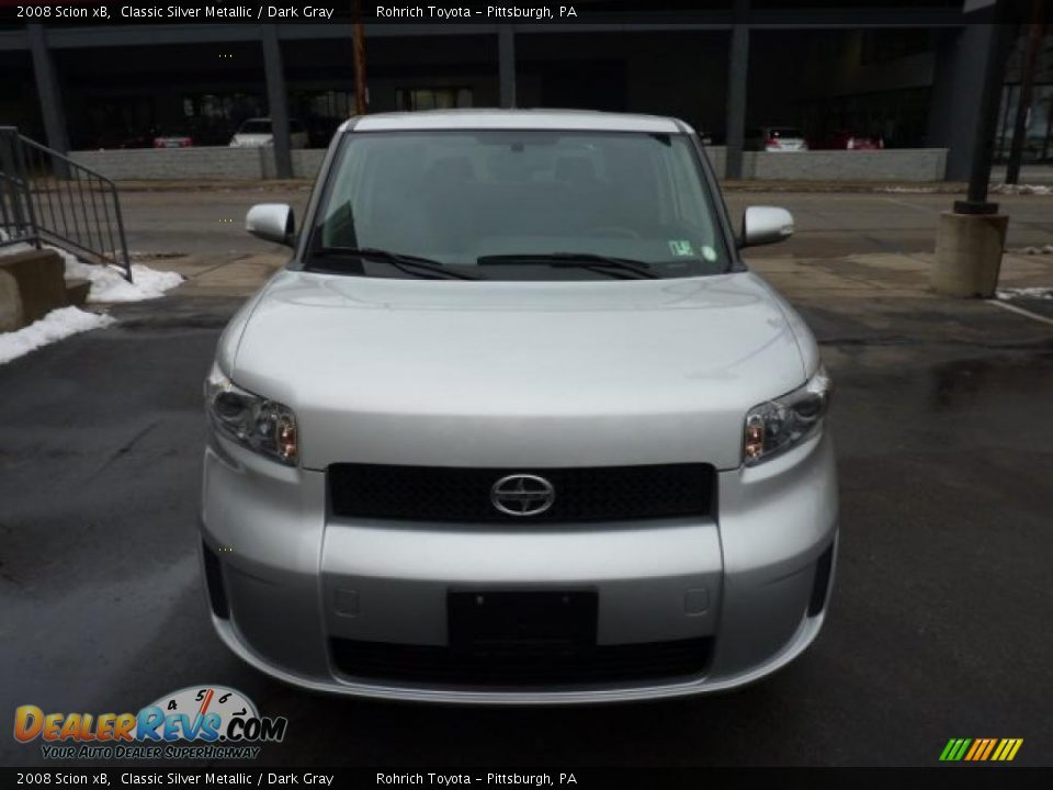2008 Scion xB Classic Silver Metallic / Dark Gray Photo #10